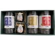 画像1: 須磨のりセット　卓上型【味・焼・塩】3種+海苔佃煮2本詰め合わせ (1)
